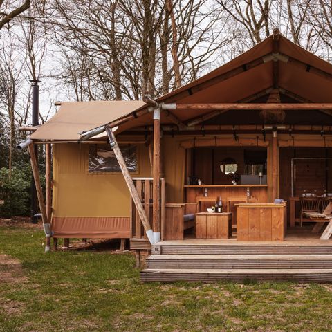 Safaritent 6 personen - Heide Tent - Kachel