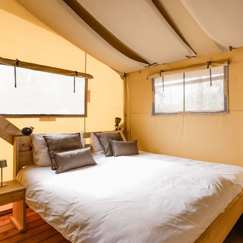 Safaritent 6 personen - Heide Tent - Kachel