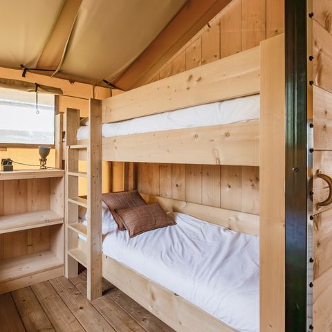 Safaritent 5 personen - Bos Tent - Kachel