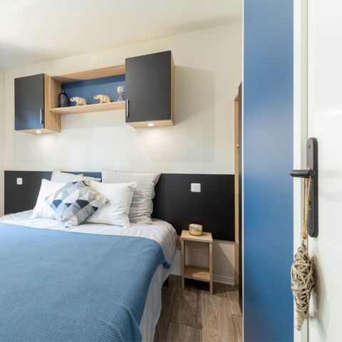 Safaritent 6 personen - Sunêlia Luxe Lodge 3 slaapkamers 2 badkamers - lakens inbegrepen