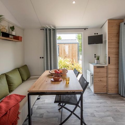 Stacaravan 4 personen - Bergamo CONFORT met airconditioning...