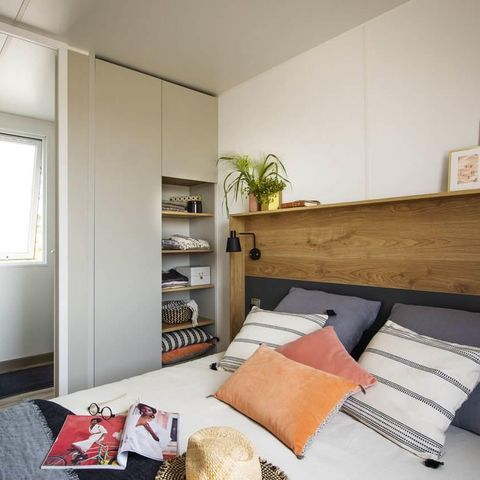 Stacaravan 6 personen - SAM - SUNELIA PRESTIGE 3bed 6p - 36m² - Overdekt terras