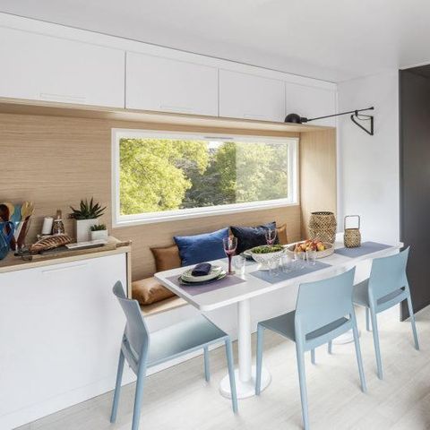 Stacaravan 4 personen -  SAM - SUNELIA LUXE TAOS 2bed/4p - 40m² - Exotische Pergola