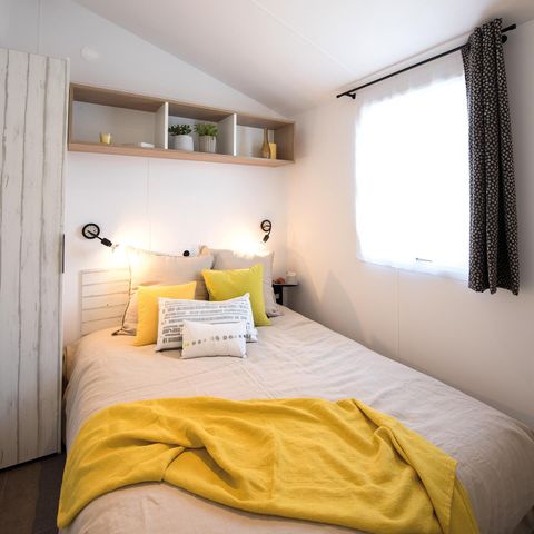 Stacaravan 8 personen - SAM - SUNELIA PRESTIGE 4bed/ 8p - 40m² - Overdekt terras