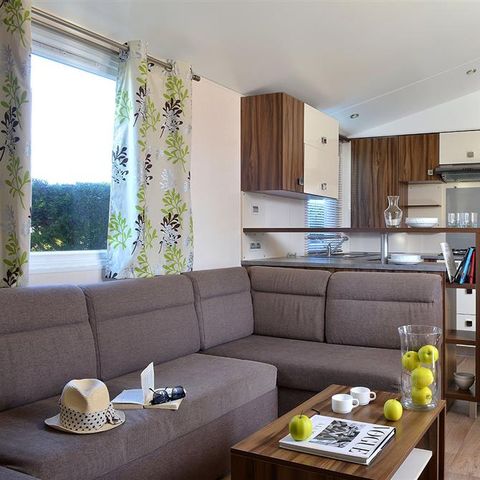 Stacaravan 6 personen -  SAM - LOISIR CONFORT 3ch/6p - 36m² - Overdekt terras