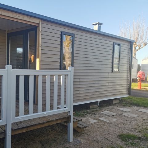 Stacaravan 4 personen - DIM - LOISIRS CONFORT 2ch/ 4p - 20m² - Geïntegreerd terras