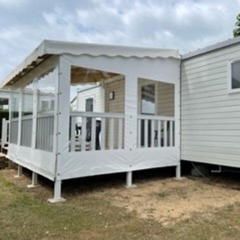 Stacaravan 4 personen - DIM - SUNELIA PRESTIGE 2bed/4p - 34m² - Overdekt terras