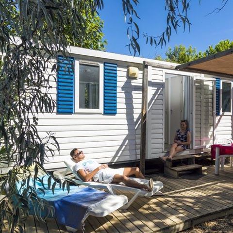 Stacaravan 5 personen - Comfort 2 kamers (zaterdag tot zaterdag)