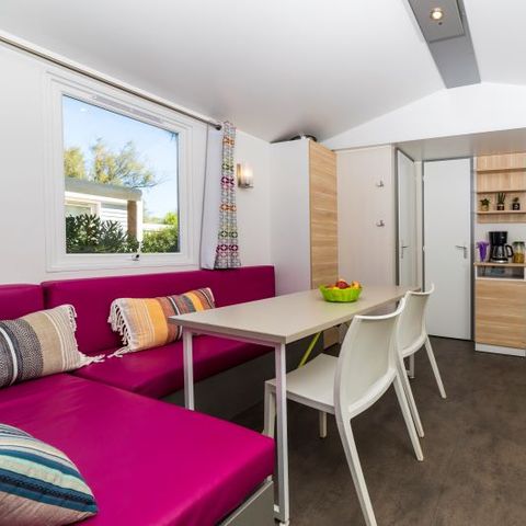 Stacaravan 7 personen - Comfort 3 slaapkamers (zondag/zondag)