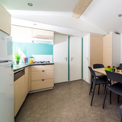 Stacaravan 7 personen - Comfort Cottage PLUS (zaterdag/zaterdag)