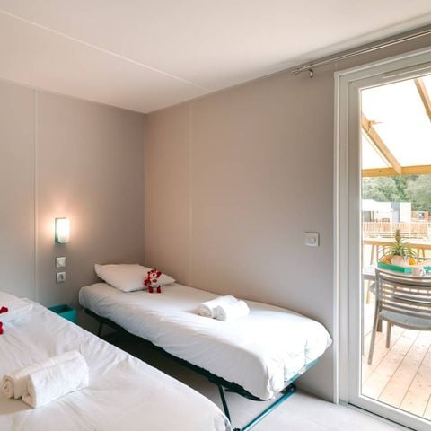 Stacaravan 4 personen - Huisje Belhara 4 p 2 Ch 2 Sdb ****