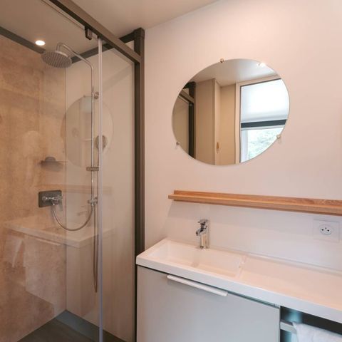 Stacaravan 6 personen - Cottage Grottenrots 6 p 3 Ch 2 Sdb Premium