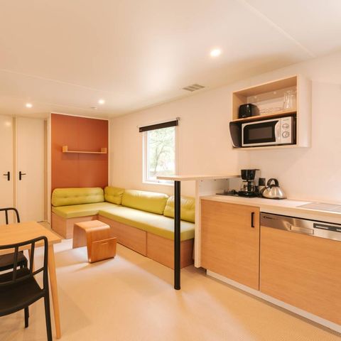 Stacaravan 6 personen - Cottage Reef 6 p 3 Ch 2 Sdb ***