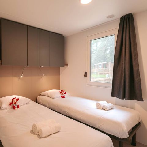 Stacaravan 4 personen - Cottage Pedra 4 p 2 Ch 2 Sdb **** airconditioning