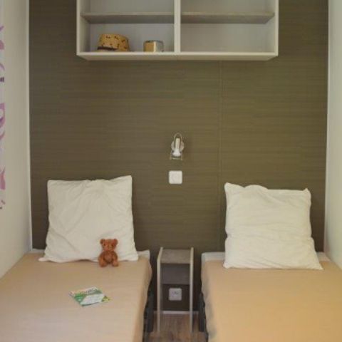 Stacaravan 6 personen - Cottage Tahiti - 2 slaapkamers ***