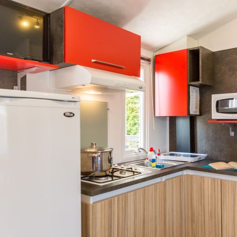 Stacaravan 6 personen - Cottage Alizé - 3 slaapkamers ***