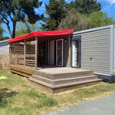 Stacaravan 4 personen - Cottage Antigua - 2 slaapkamers - 2 badkamers - Bedlinnenpakket en handdoeken inbegrepen ****