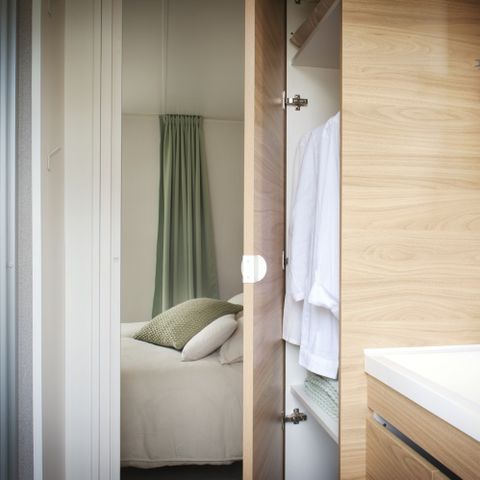 Stacaravan 4 personen - Cottage Antigua - 2 slaapkamers - 2 badkamers - Bedlinnenpakket en handdoeken inbegrepen ****