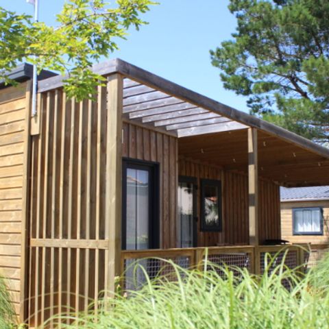 Chalet 4 personen - Premium Badiane - 2 slaapkamers - 2 badkamers - Bedlinnenpakket, handdoeken, plancha, schoonmaakpakket