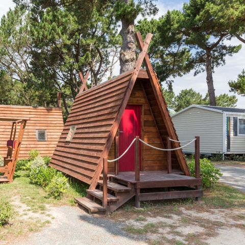 Accommodatie 2 personen - Cabadienne-hut - Zonder sanitair