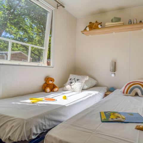 Stacaravan 6 personen - 3 slaapkamers 4 volwassenen + 2 kinderen