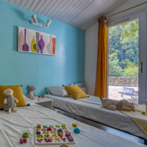 Chalet 6 personen - Chalet Belair Bany Standaard 6 personen