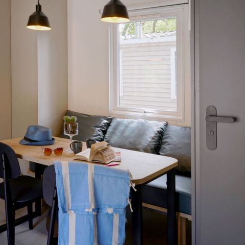 Stacaravan 4 personen - Comfort 2-slaapkamer stacaravan