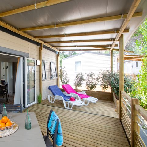 Bungalow 8 personen - LUXUEUS COMFORT