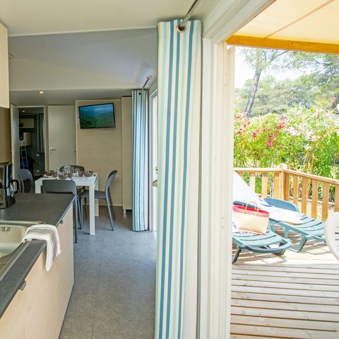 Bungalow 8 personen - LUXE