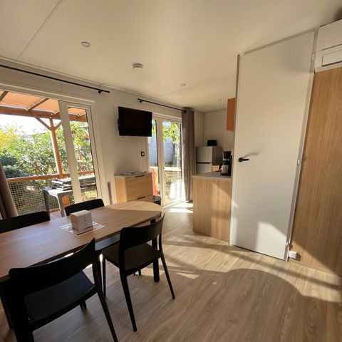 Stacaravan 4 personen - PRIVILEGE - 2 slaapkamers D