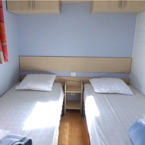 Stacaravan 5 personen - CLASSIC 2 slaapkamers D - zonder airconditioning - Geen airconditioning