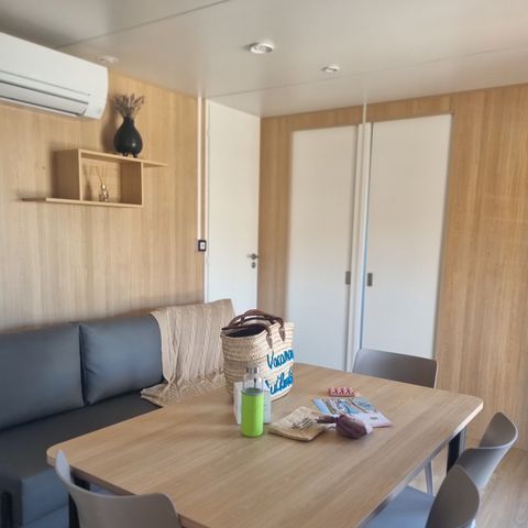 Stacaravan 6 personen - PREMIUM PLUS - 2 slaapkamers - MERCREDI