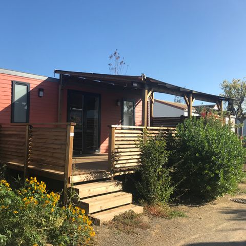 Stacaravan 6 personen - Stacaravan PREMIUM PLUS - 2 slaapkamers MERCREDI