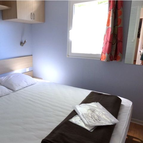 Stacaravan 5 personen - Stacaravan CLASSIC - 2 slaapkamers MERCREDI - geen airconditioning