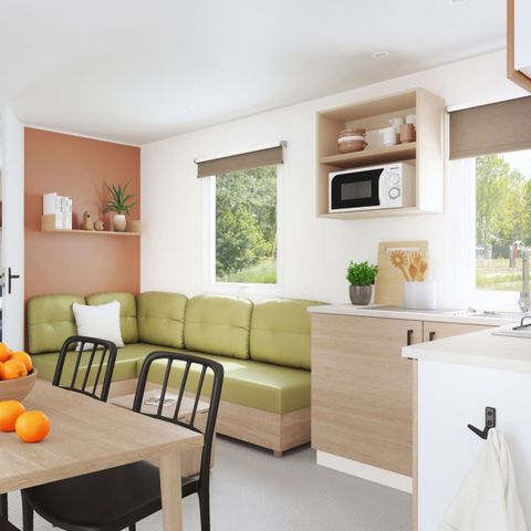 Stacaravan 8 personen - BAHAMAS COMFORT RIVIERZIJDE