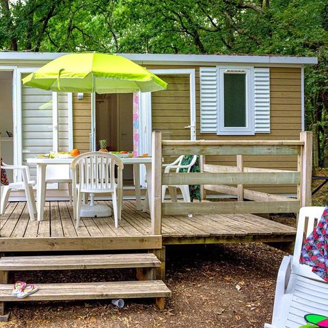 Stacaravan 6 personen - Stacaravan voor 6 personen (ca. 30m²)