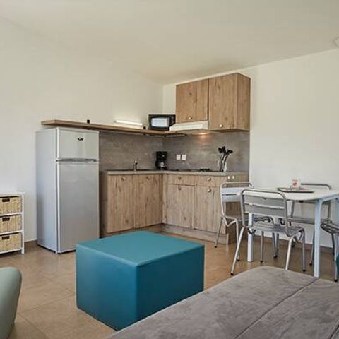 Appartement 4 personen - Appartement | Klassiek | 1 Slaapkamers | 2/4 Pers | Enig terras | Airconditioning