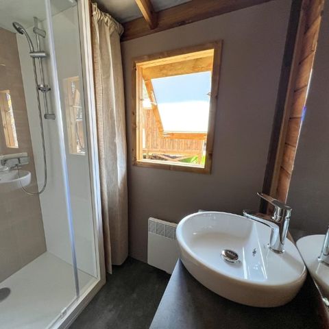 Glampingtent 4 personen - Panoramik Cottage - 2 slaapkamers