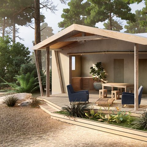 Lodge 5 personen - Bohemian Lodge - 2 kamers