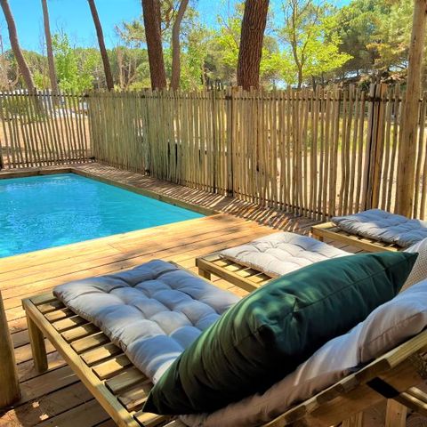 Stacaravan 6 personen - Cottage Pool 3 slaapkamers