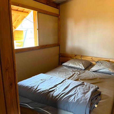 Glampingtent 4 personen - Panoramik cottage - 2 slaapkamers