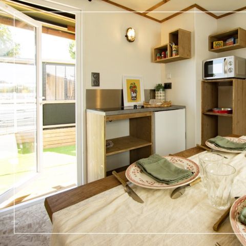 Stacaravan 4 personen - Cocoon Ontwijking
