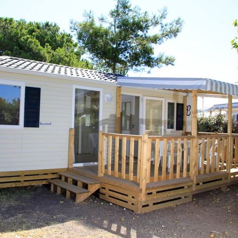 Stacaravan 6 personen - Classik 3 kamers - Gereserveerde zone voor jongeren (onder 25)