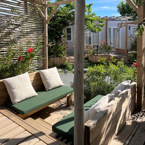Stacaravan 4 personen - Cottage Cocoon 2 slaapkamers