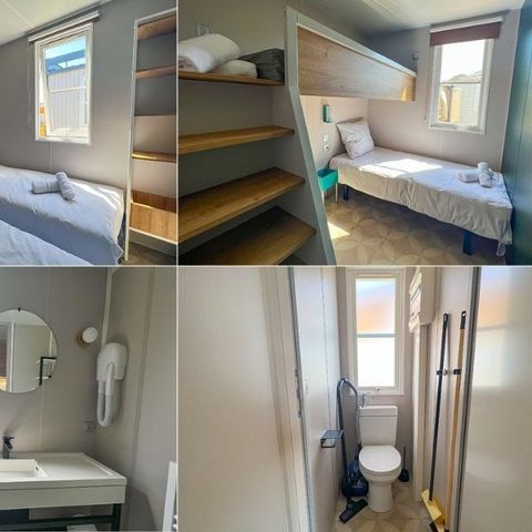 Stacaravan 6 personen - Cottage Cocoon 3 slaapkamers