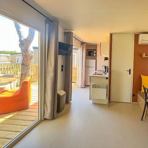 Stacaravan 6 personen - Vakantiehuis Privilège 3Ch 6pers