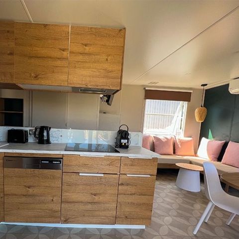 Stacaravan 6 personen - Cottage Cocoon 3Ch 6pers 2sdb