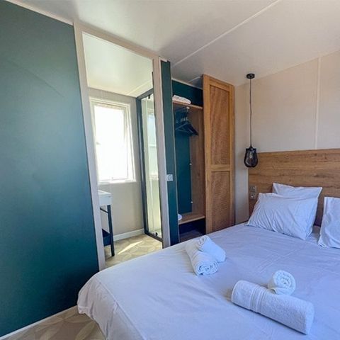 Stacaravan 4 personen - Cottage Cocoon 2Ch 4pers 2sdb