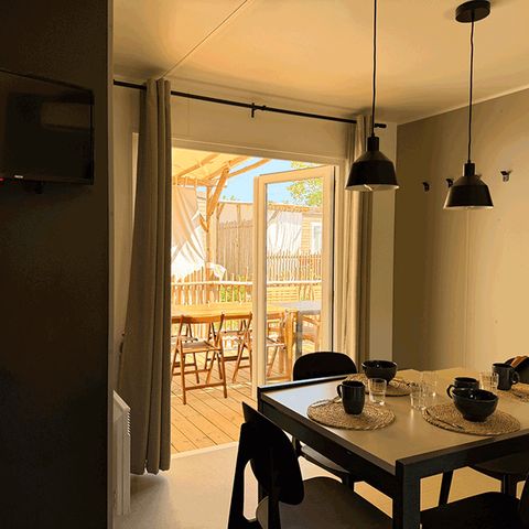 Stacaravan 8 personen - Vakantiehuis Privilège 4Ch 8pers