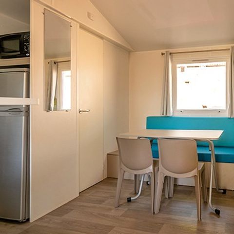 Stacaravan 6 personen - Comfort XL | 2 slaapkamers | 4/6 pers. | Verhoogd terras